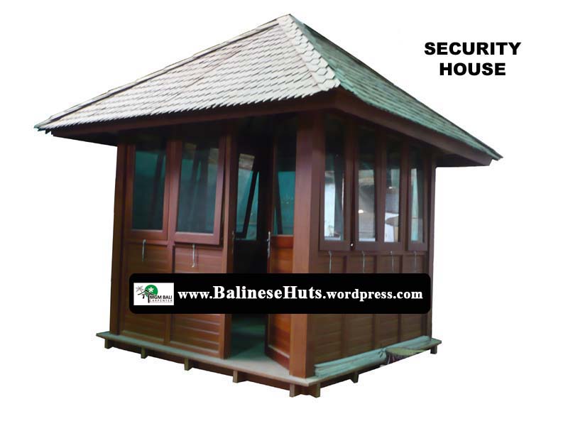 Security House | BALI Huts | BALINESE HUTS | Gazebo | PERGOLA ...